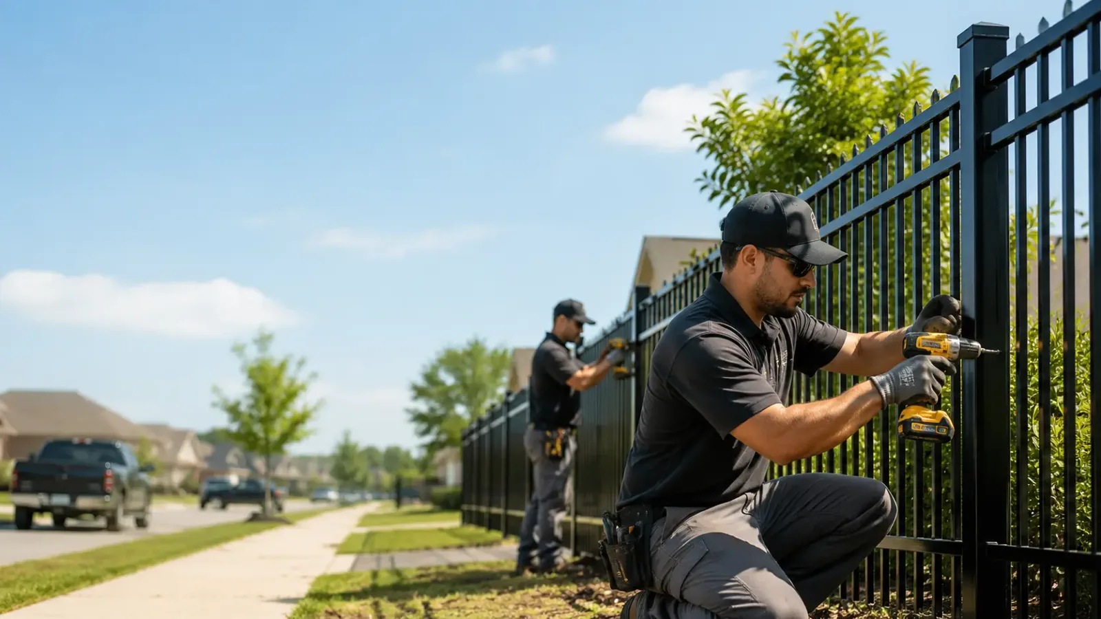 Metal Fence Installation in Apache, OK